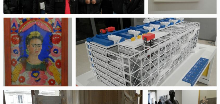 Des terminales SN visitent le Centre Pompidou et le musée du Louvre